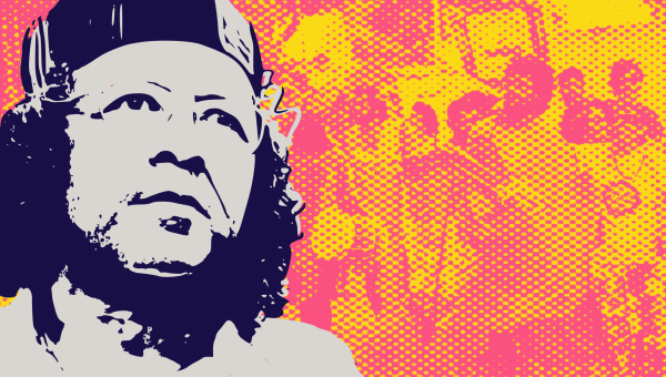 Ray Lima. Arte gráfica de Marciano Ponciano a partir de imagens do acervo do poeta.