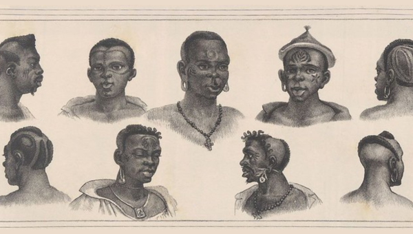 Aquarelas de Debret.