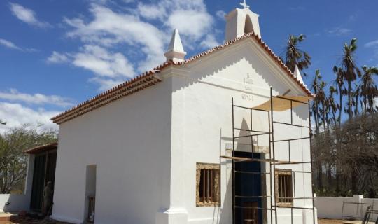 CAPELA NOSSA SENHORA DA SOLEDADE VAI SER ENTREGUE RESTAURADA EM ARACATI (CE)