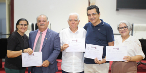 Silvanise Ponciano, Marcos Monteiro, Antero Pereira Filho, Marciano Ponciano e Regina Oliveira