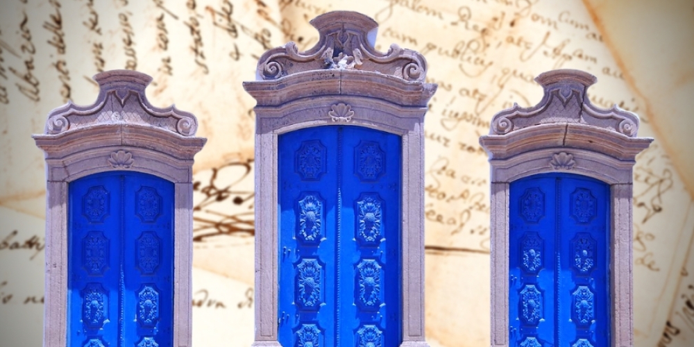 Detalhe arquitetônico da Igreja de Nossa Senhora do Rosário. Matriz de Aracati-CE.