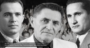 Renato Caminha, Antônio Ponciano e Abelardo G. Costa Lima Acervo: Antero Pereira Filho.